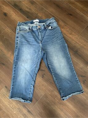 Lane Bryant Fox Magic Waistband Curvy Fit Skinny Pedal Jeans